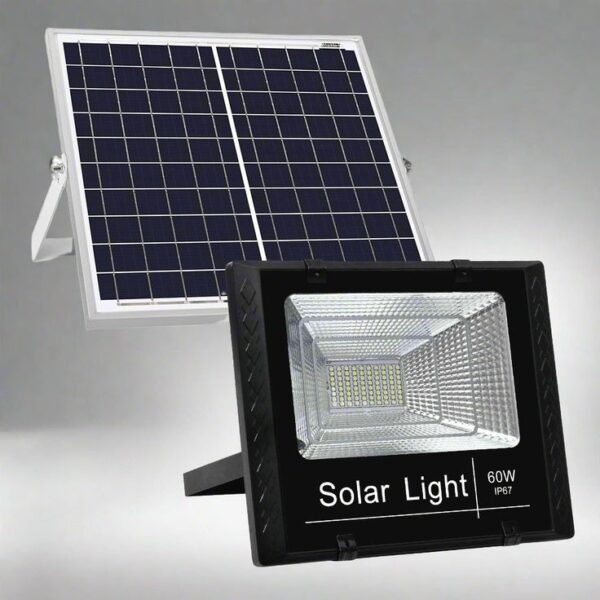 60 watts solar LED flood light