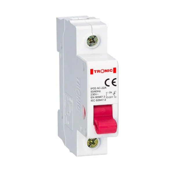 MCB Single Pole 6Amp